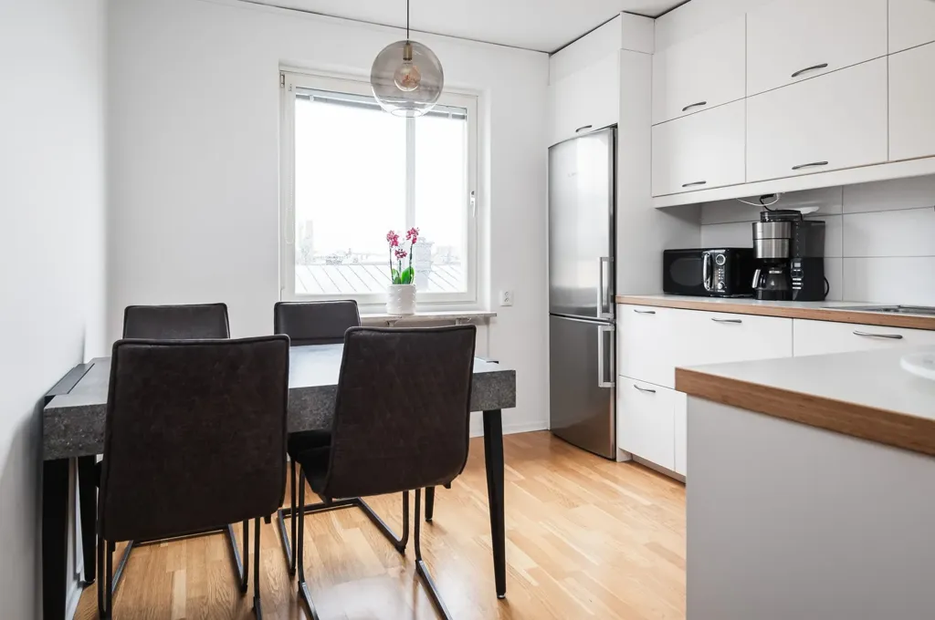 Söögituba - Modern Flat with Gym in Linköping