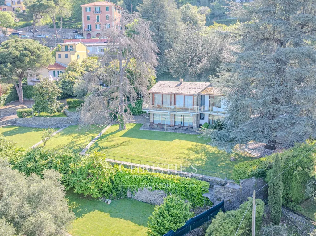 Õhuvaade - Rustic Villa with Sea View in Camogli