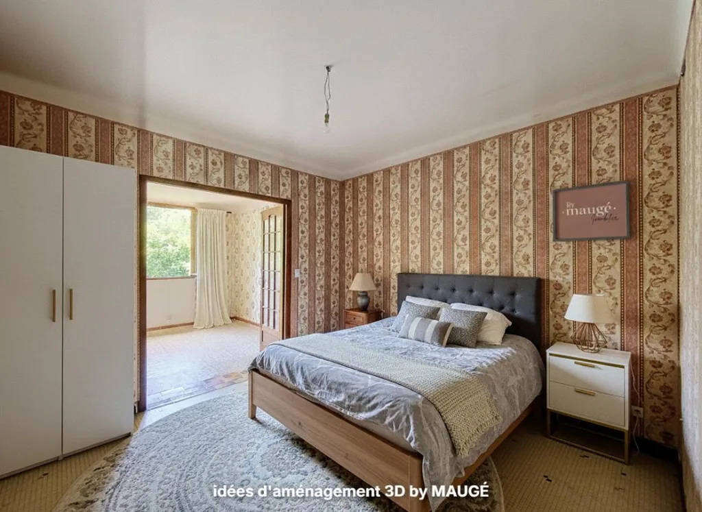 Camere da letto - Rustic House with Pool in Vienne
