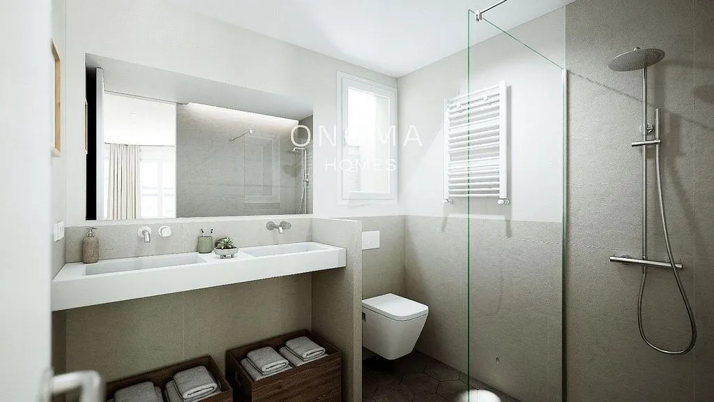 Salles de bain - Apartment with Garage in Chamberí, Madrid