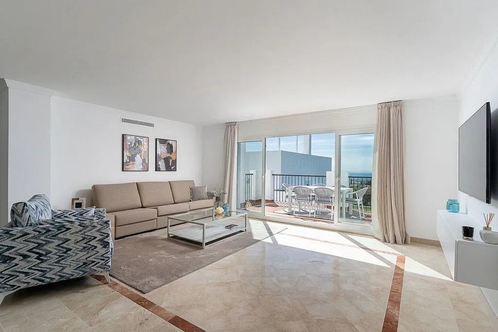 Séjour - Duplex with Pool and Terrace in Benahavís