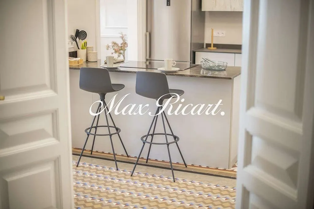Cucina - Furnished Apartment with Balcony in La Dreta de l'Eixample