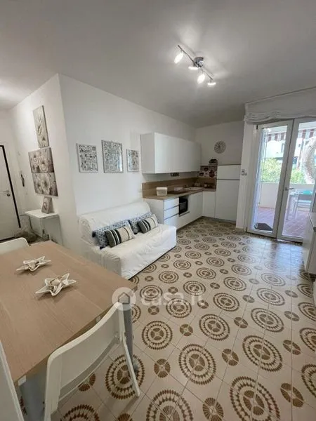Séjour - Trilocale with Terrace in Riccione