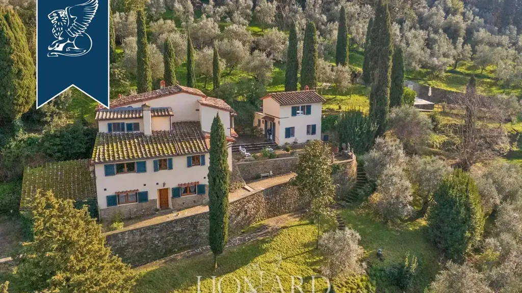 Õhuvaade - Tuscan Villa with Olive Grove in Fiesole