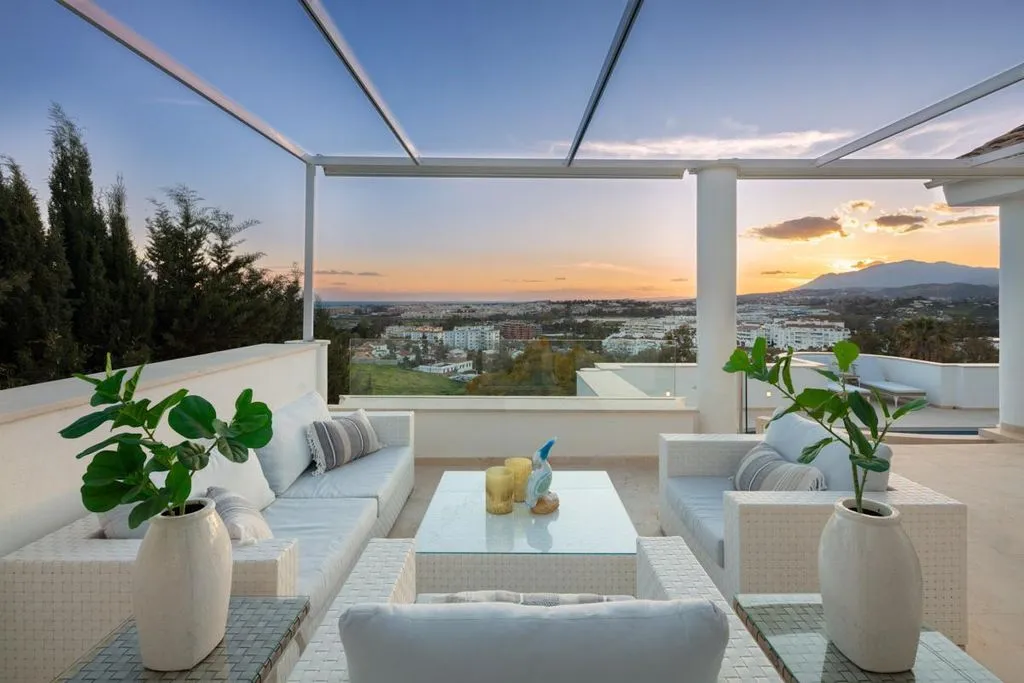 Terrasse - Luxury Villa with Sea Views in Marbella