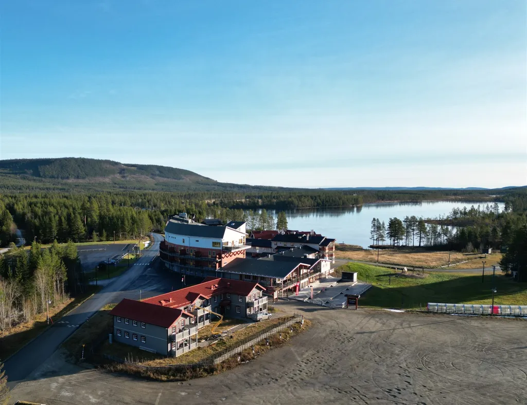 Vue aérienne - Apartment with Ski Access in Klövsjö
