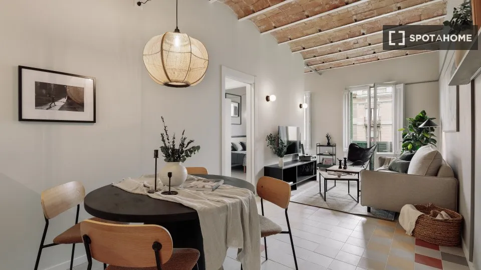 Söögituba - Amueblado Flat in La Dreta de l'Eixample