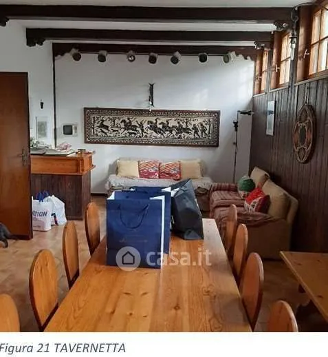 Dining Room - Four-Level Villa with Pool in Vercelli