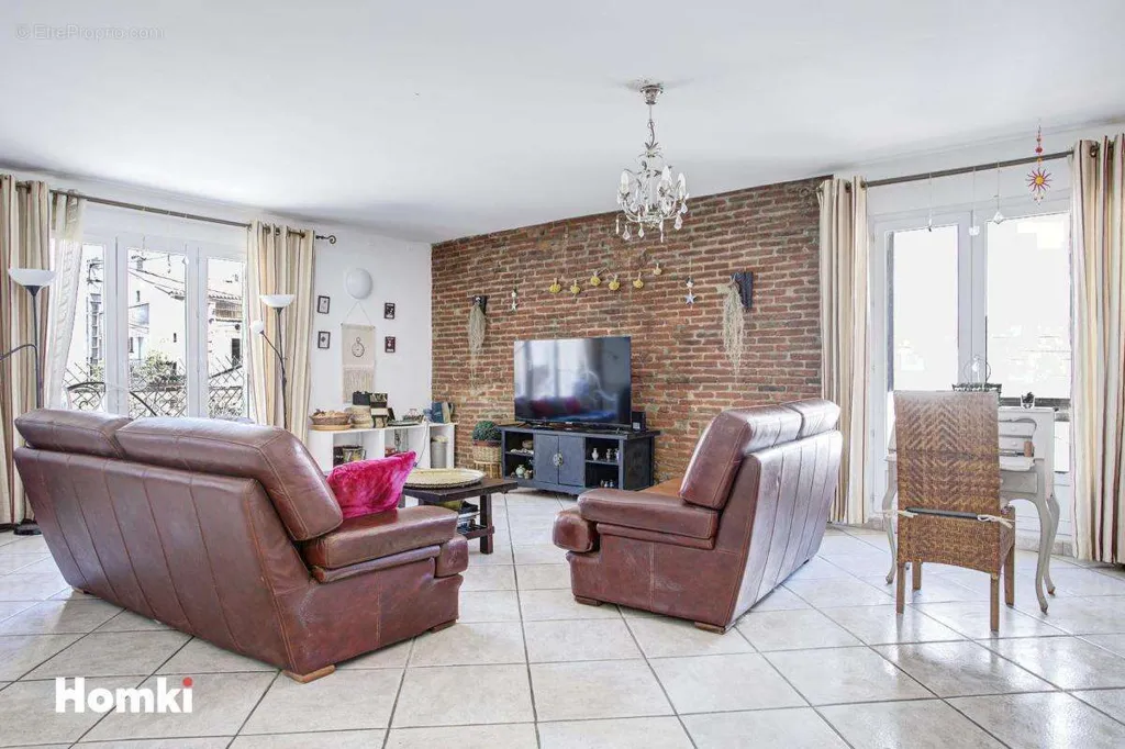 Séjour - Maison Atypique avec Piscine à Perpignan