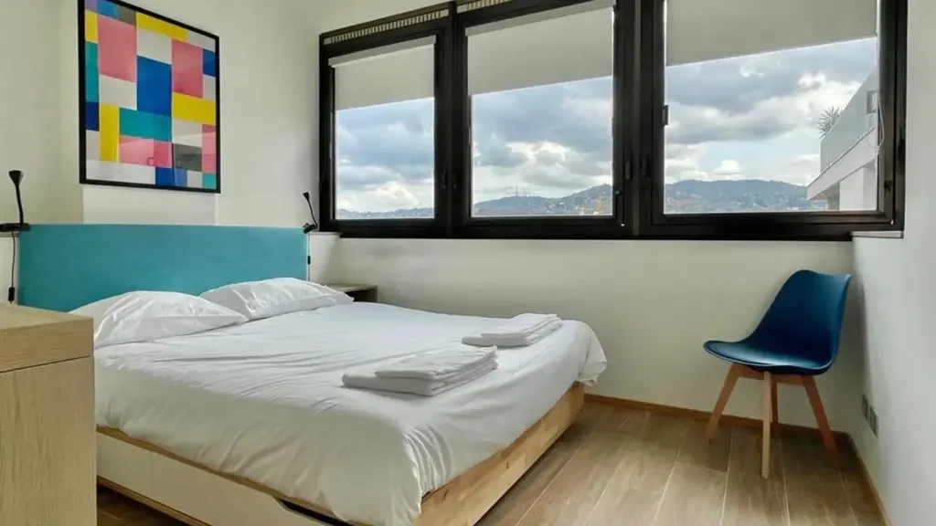 Bedrooms - Luxury Flat with Rooftop Pool in Turin