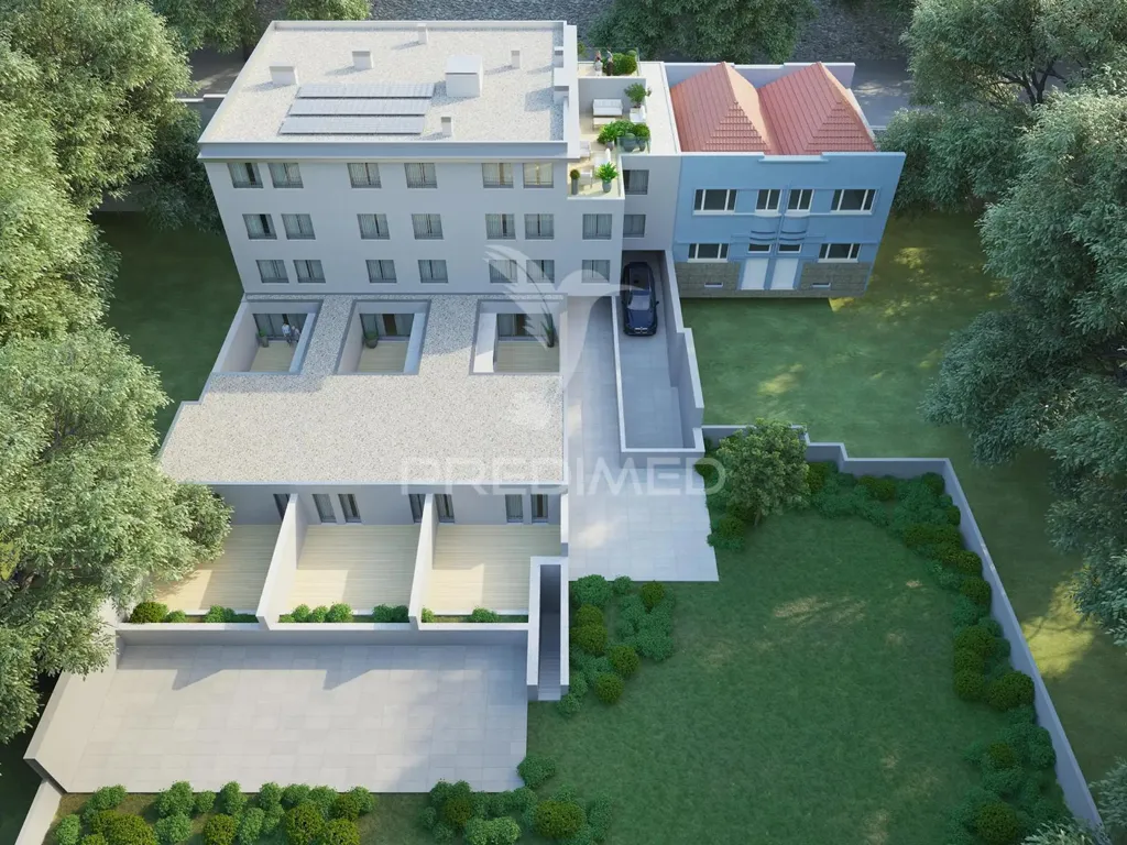Õhuvaade - Triplex with Terrace in Porto Centre