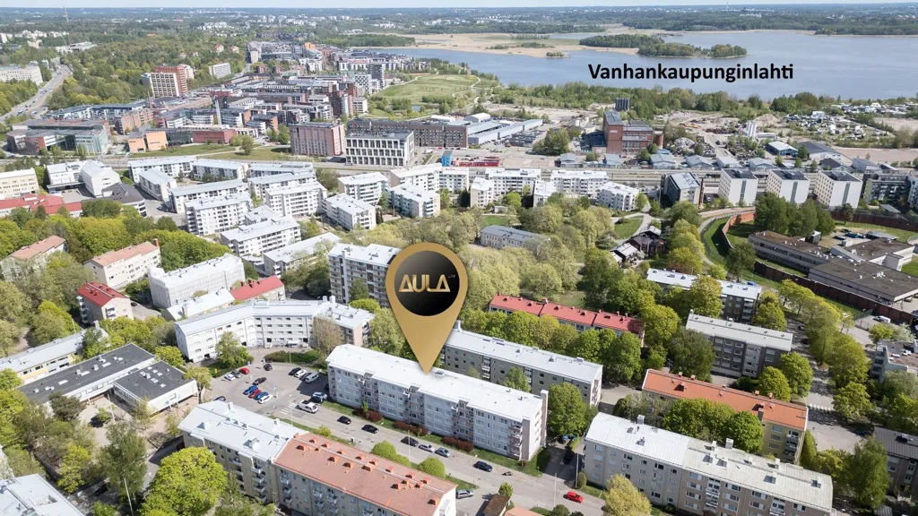 Aerial - Apartment with Balcony in Vallila