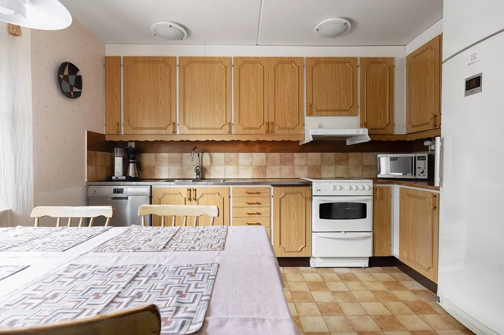 Cucina - Apartment with Balcony in Örebro
