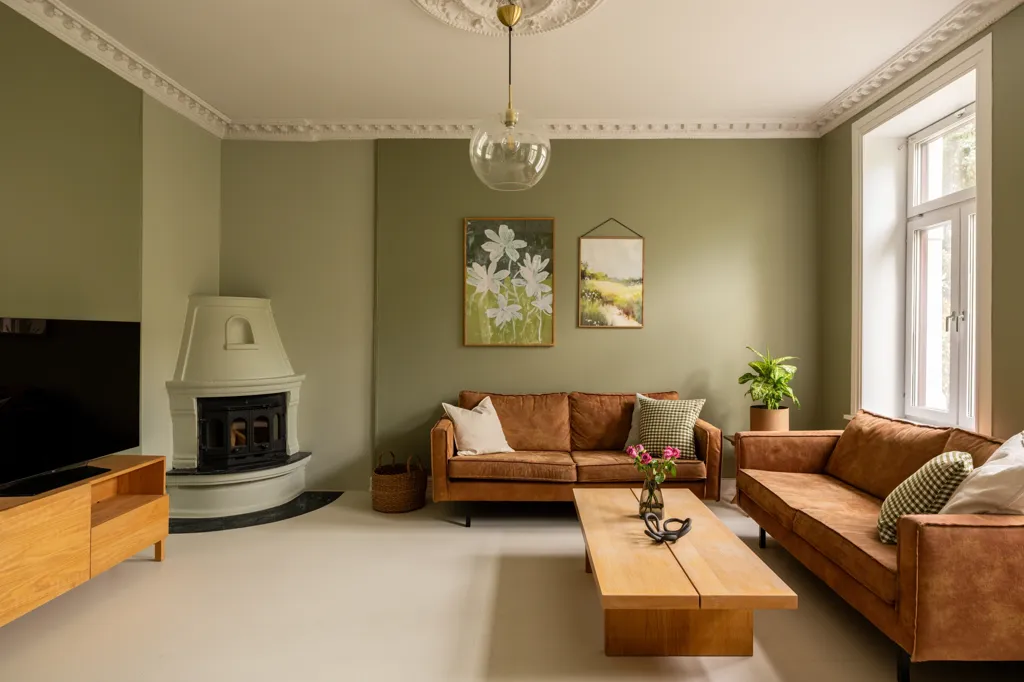 Séjour - Classical 3-Bed Flat with Balcony in St. Hanshaugen