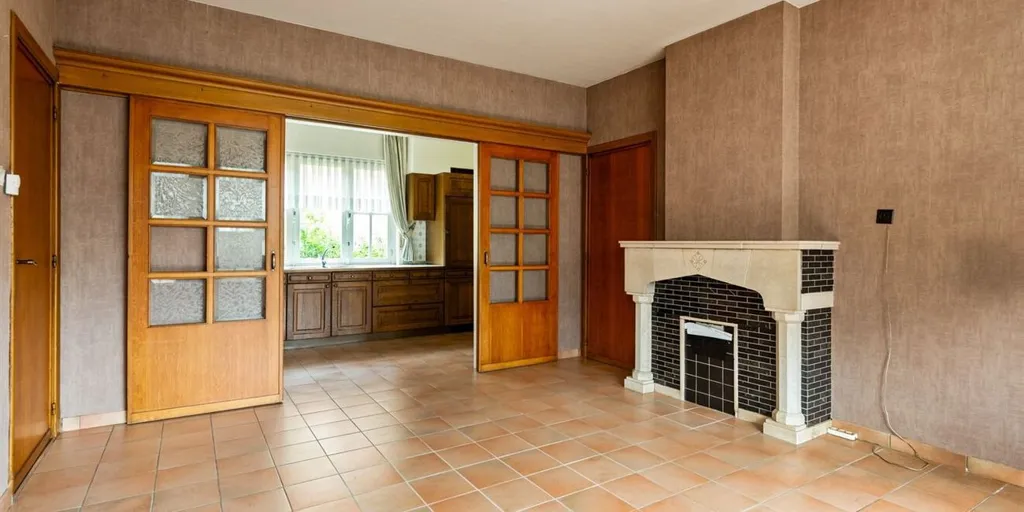 Séjour - Maison à Renover avec Jardin à Olmen