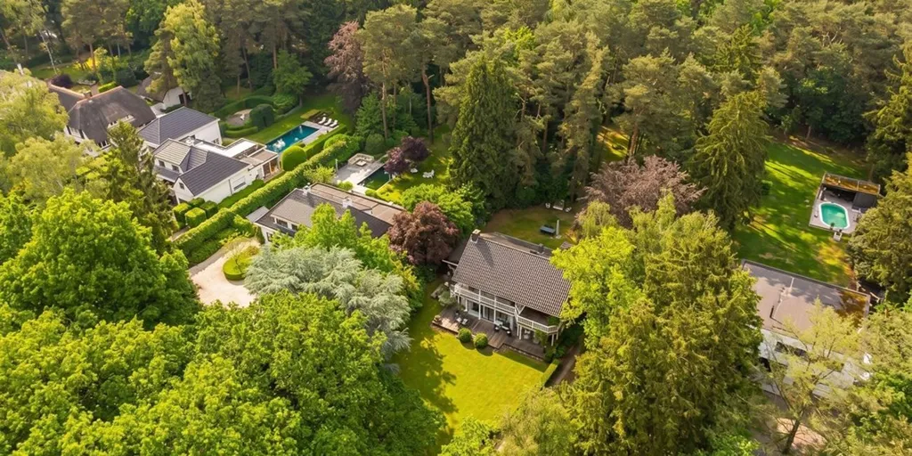 Vue aérienne - Villa avec Jardin à Kalmthout, Proche d'un Natuurdomein