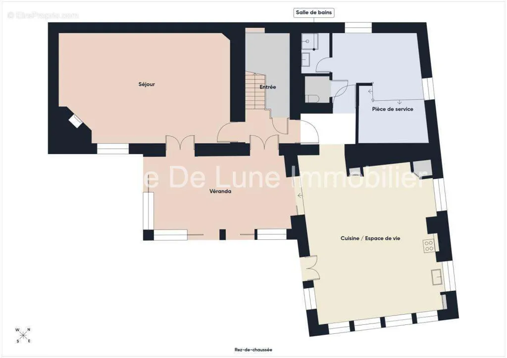 Planimetria - Character House with Panoramic View in Caluire-et-Cuire