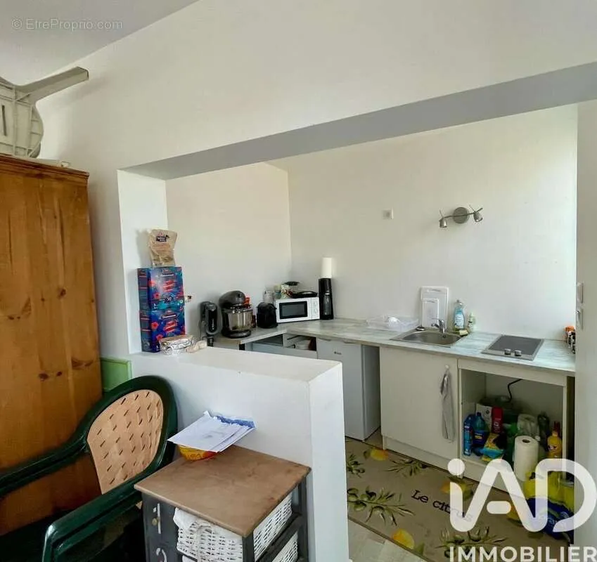 Cuisine - Appartement Duplex avec Terrasse à Loctudy