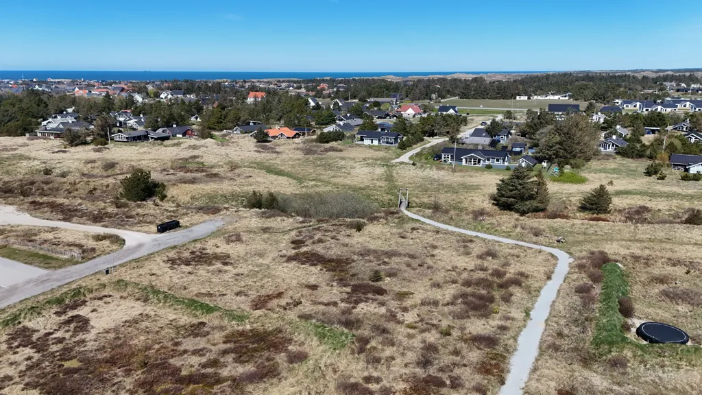Vista aerea - Plot with Sea View in Vorupør