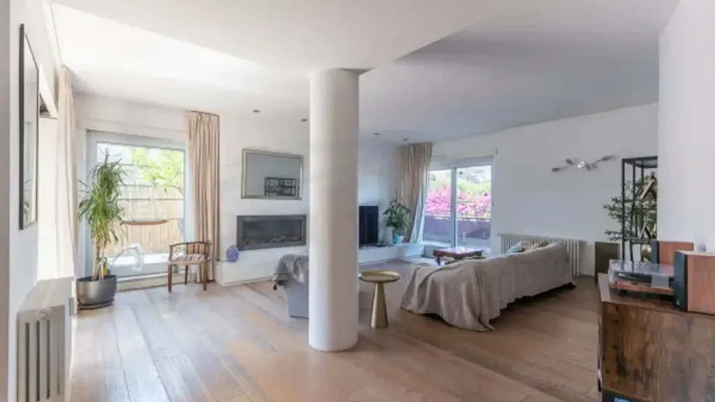 Séjour - Panoramic Penthouse with Large Terrace in Vigna Clara, Rome