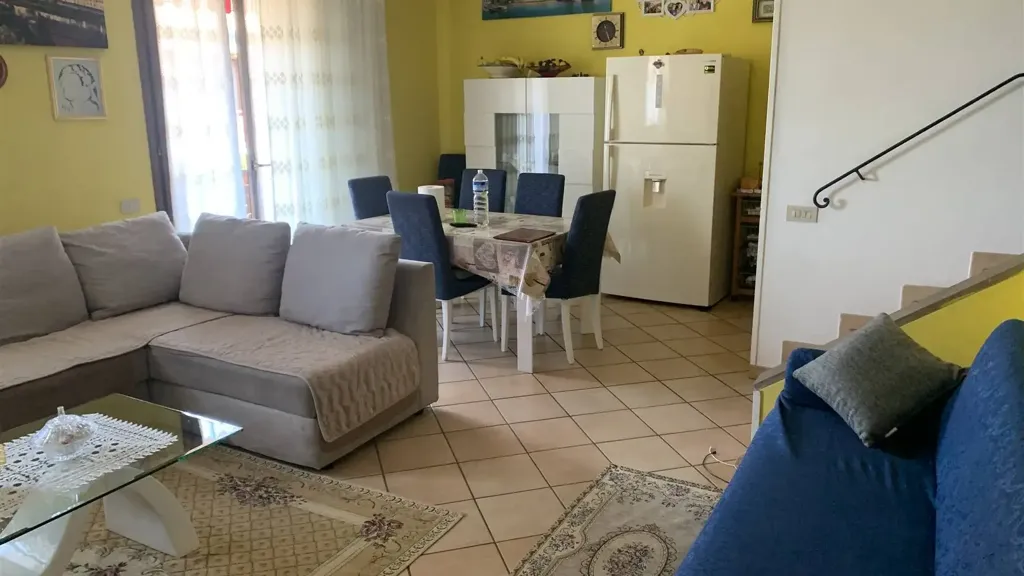 Séjour - Two-Level Apartment with Terraces in Montaione