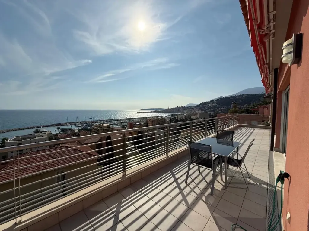 Rõdu - Luxury Penthouse with Sea View in Menton
