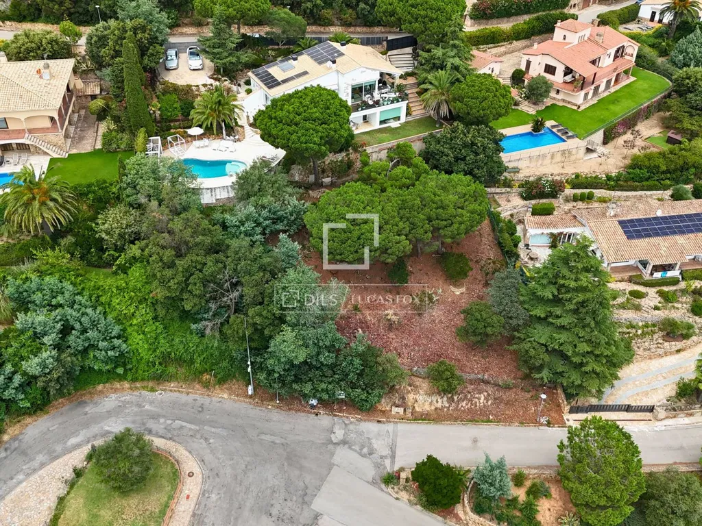 Vue aérienne - Building Plot with Sea Views in Platja d'Aro
