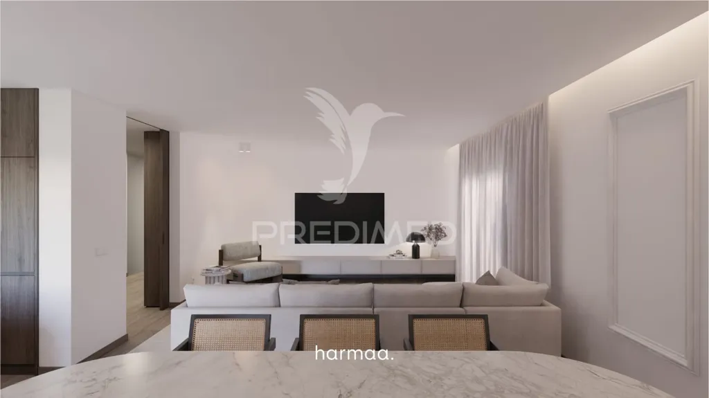Living Room - Modern Semi-Detached Houses in Fátima