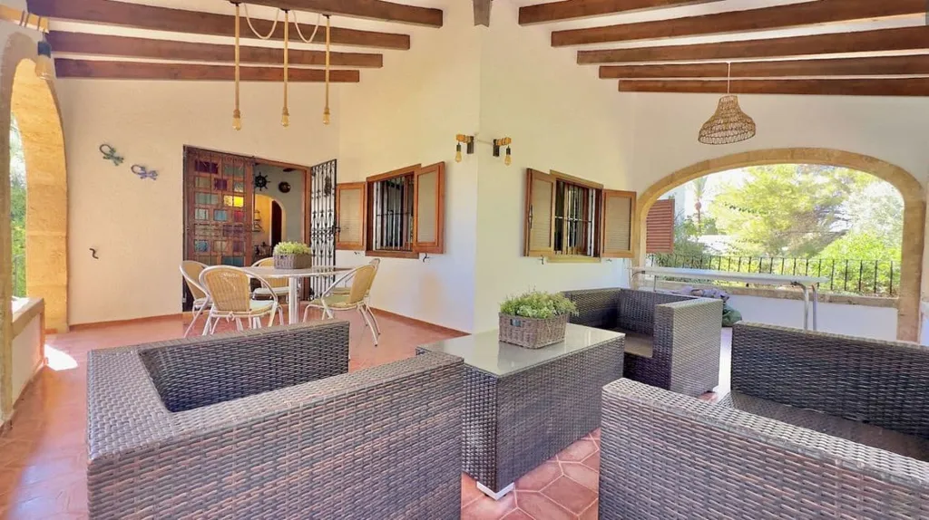 Terrasse - Villa with Private Pool in Cap Martí, Jávea