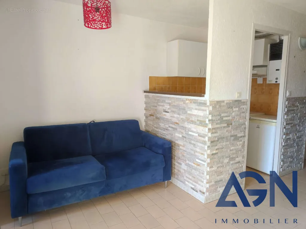Séjour - Appartement 2 pièces à Agde