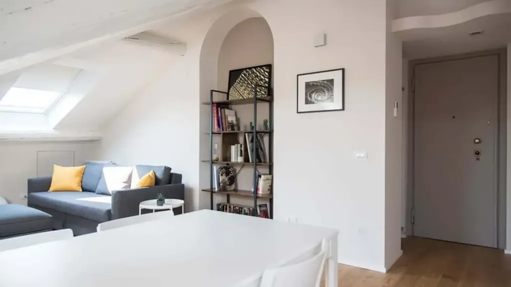 Séjour - Apartment with Castle View in Milan