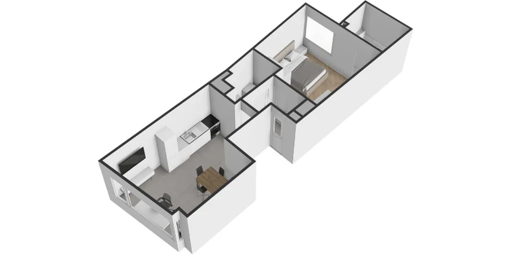 Plan - Appartement Centralement Situé à Malines