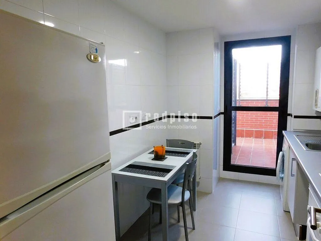Köök - Apartment with Terrace and Pool in Butarque