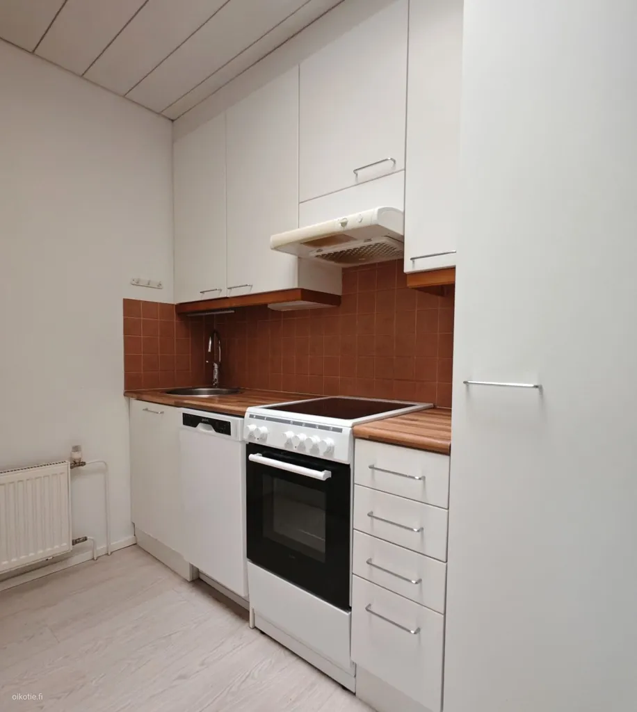 Kitchen - Sauna Cottage with Private Garden in Rauma