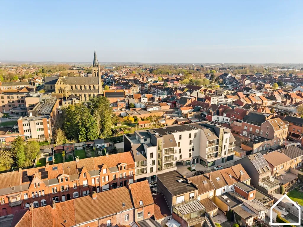 Õhuvaade - Newly Built Apartment with Balcony in Comines-Warneton
