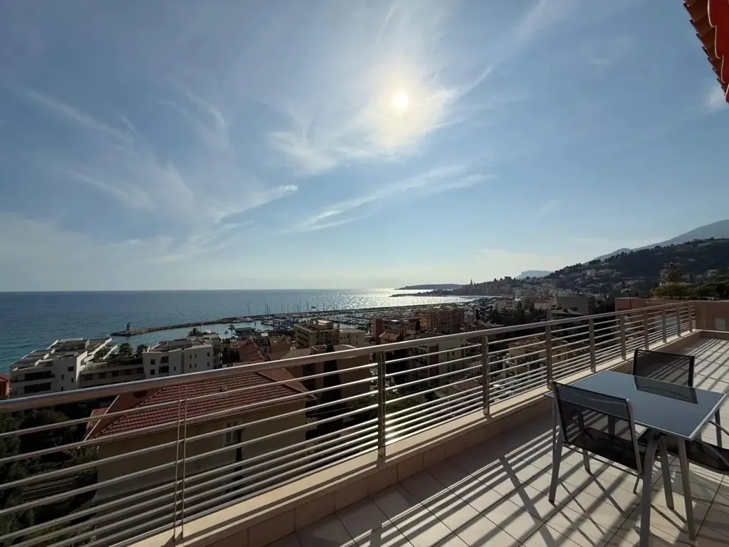 Rõdu - Luxury Penthouse with Sea View in Menton