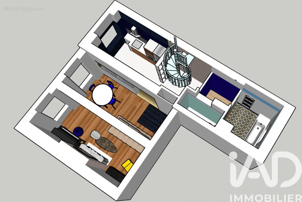 Duplex Rénové au Cœur d'Albi