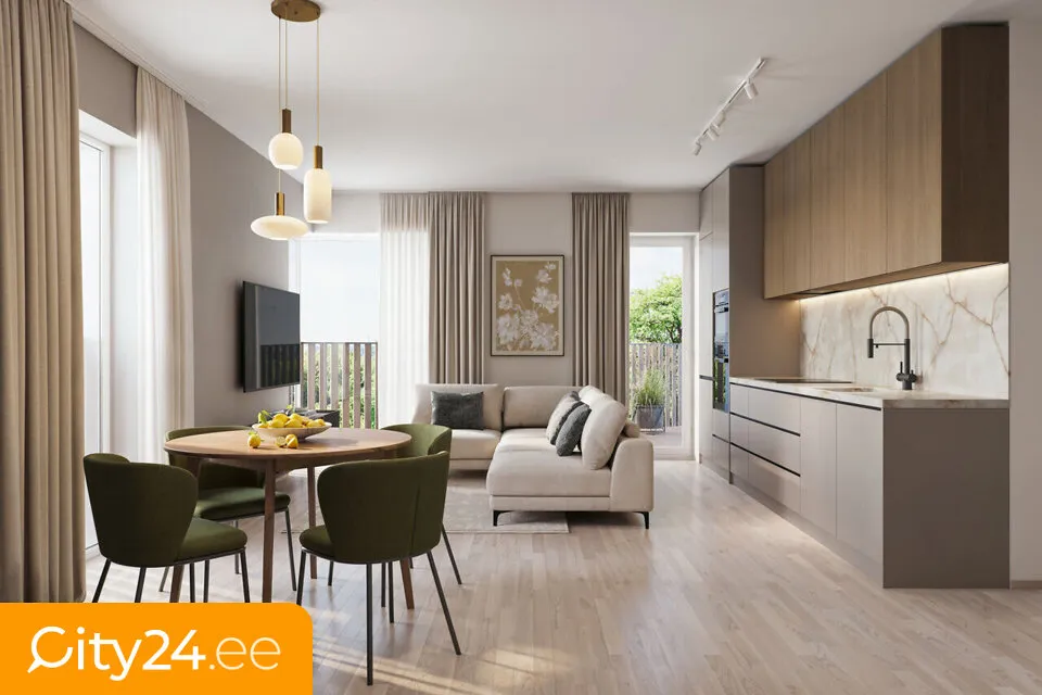 Appartement 2 pièces à Tallinn