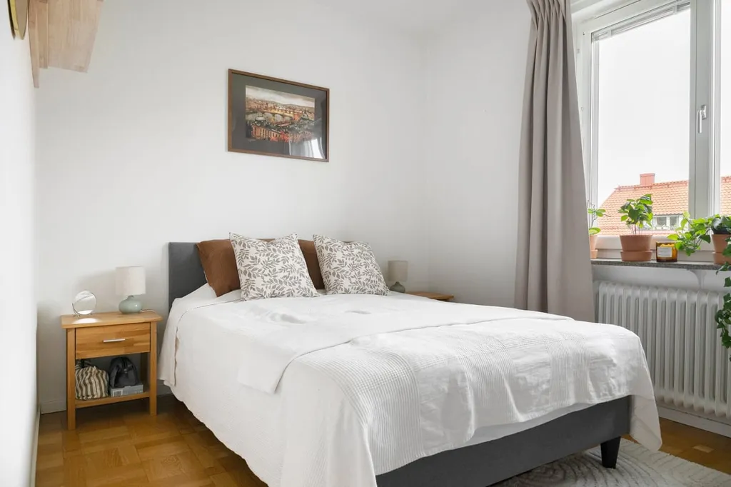 Magamistoad - Apartment with Balcony View in Lund