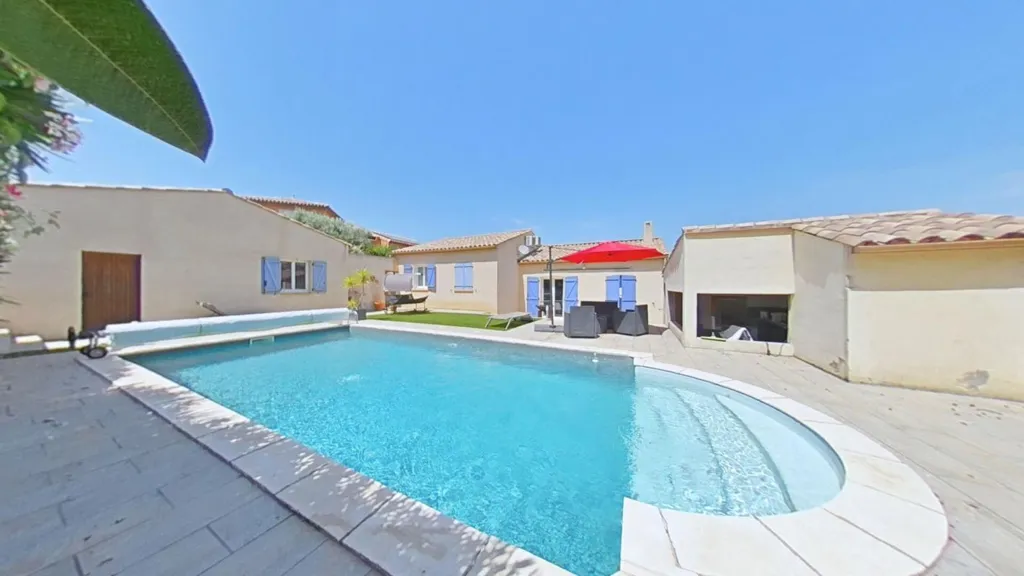 Bassein - House with Pool in Ouveillan
