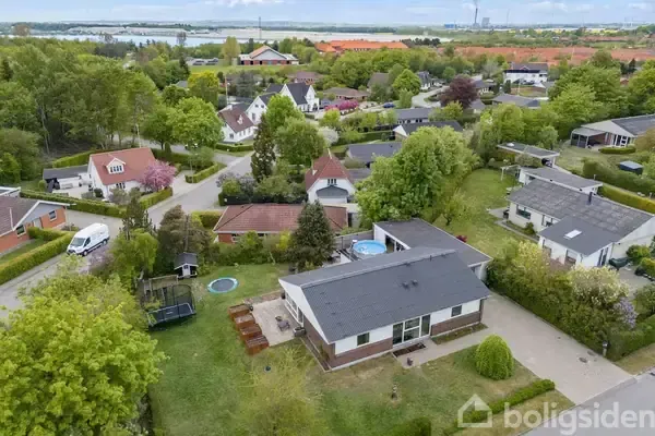 Vue aérienne - Modernised Villa with Terrace in Aalborg Øst