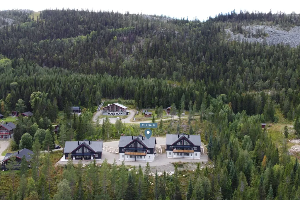 Vista aerea - Apartment with Ski Lift Access in Klövsjö