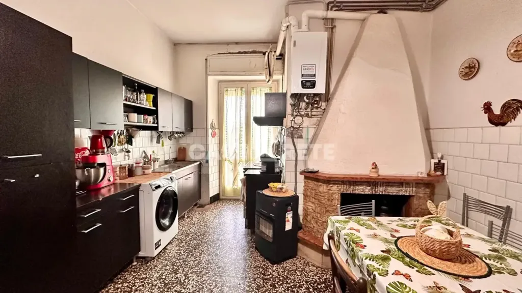 Cuisine - Apartment with Balcony in Cappuccini, Viterbo