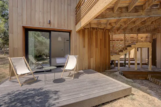 Terrace - Luxury Villa with Pool in Bonifacio