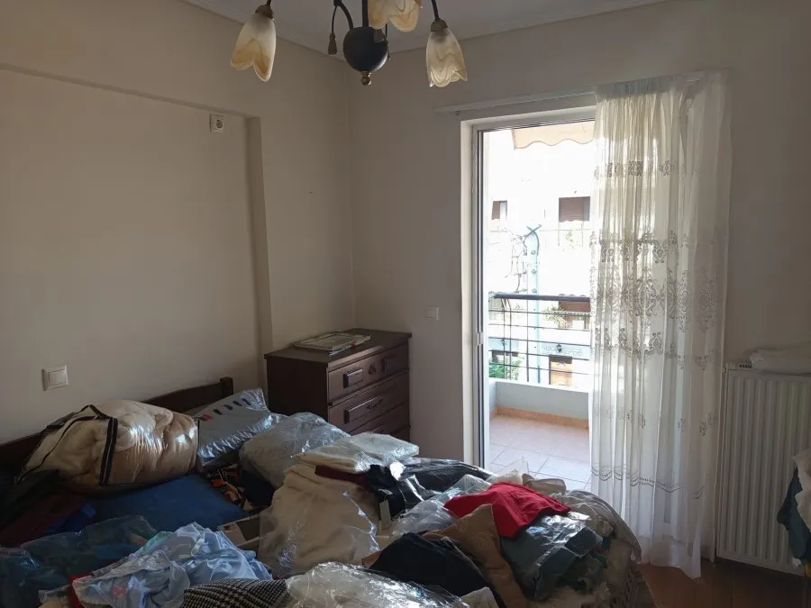 Camere da letto - Bright Corner Apartment with Balcony in Dafni