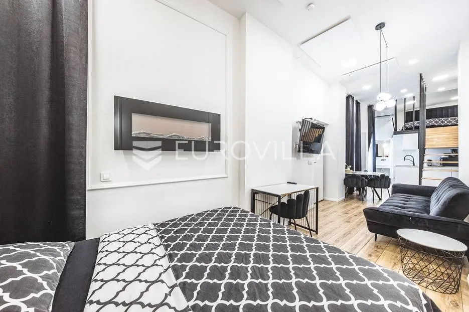 Camere da letto - Luxury Studio with Terrace in Zagreb Centre