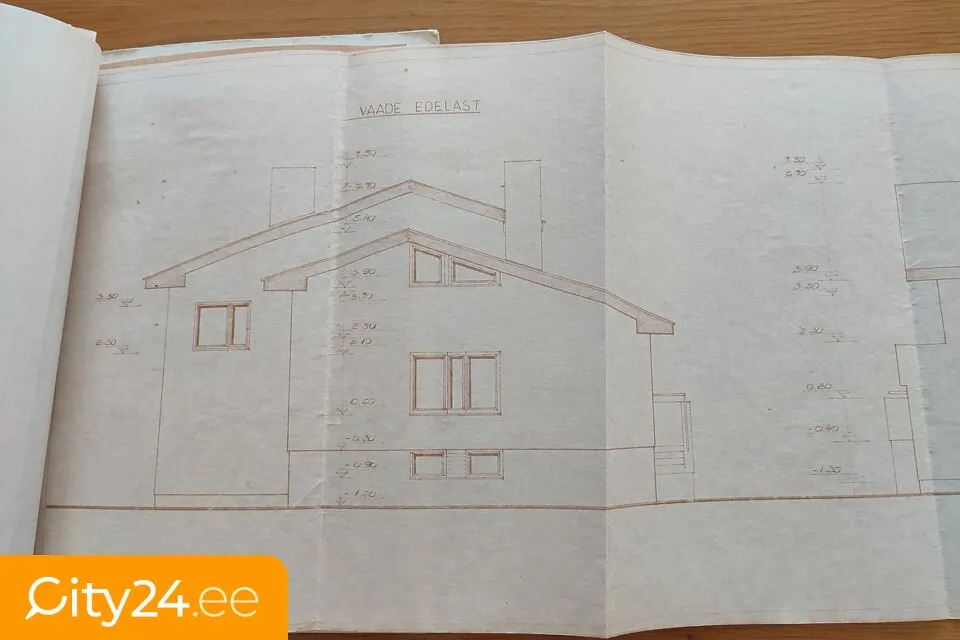Plot with House Project in Sindi, Pärnumaa