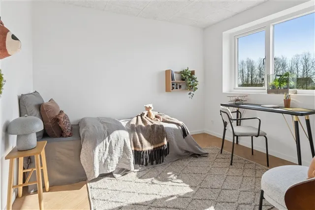 Chambres - Contemporary Villa with Terrace in Langkær