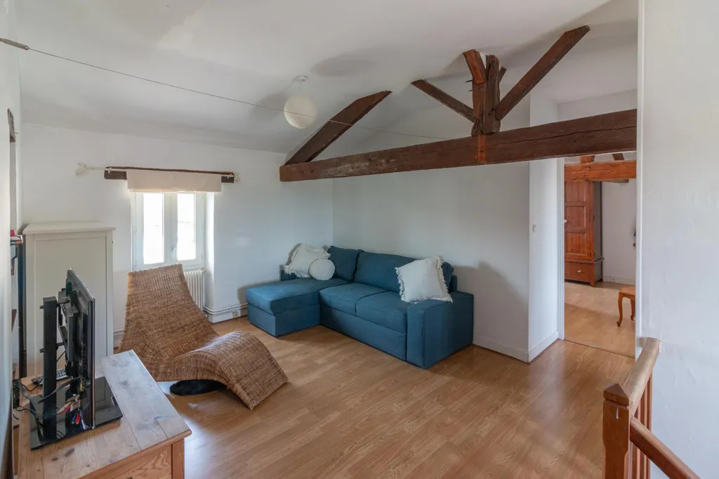Séjour - Maison en Pierre avec Piscine en Périphérie de Jarnac