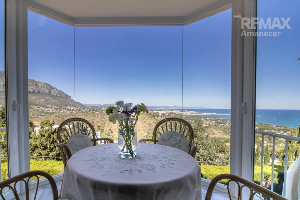 Terrass - Dual Villa with Pools in Las Rotas, Dénia